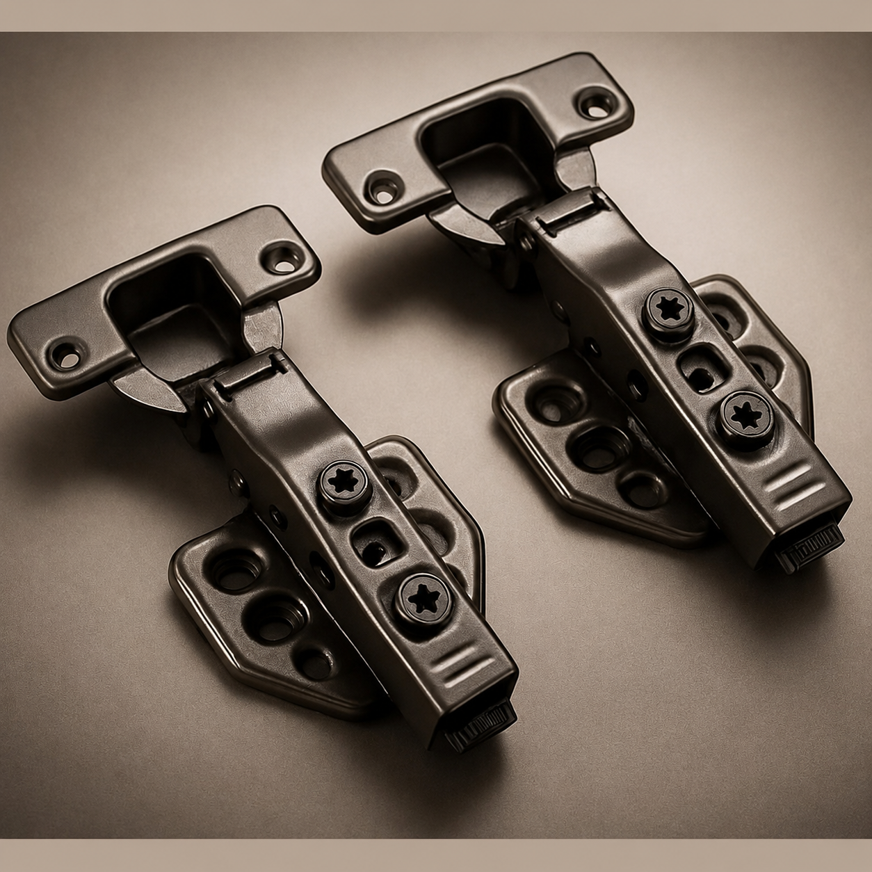 MS 3D Black Hinge 5-Hole